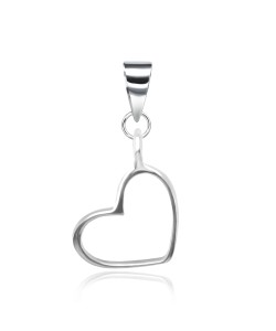 Heart Shape Silver Pendant SPEB-93n